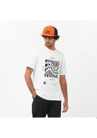 Resim Salomon Running Graphic Erkek Tişört C-sal221890e50g01 Beyaz 