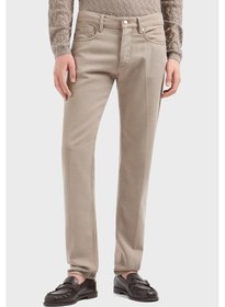 Resim Emporio Armani Erkek Kot Pantolon Em000668 Af12631 U6167 Bej Bej 