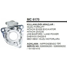 Resim Pinyon Kapagi Denso D.Jcb Hitachi Isuzu Ex200 504634457 