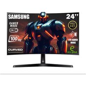Resim Samsung ESSENTİAL S36G 24''100 HZ 4 MS(HDMI+D-SUB) FULL HD CURVED MONİTÖR 