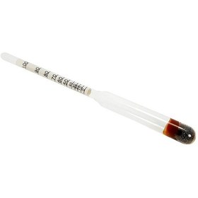 Resim 0-100 Derece Kısa Form Alkol Metre Alkol Ölçer Cam Thr276 