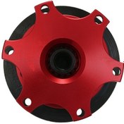 Resim Ebitda Hızlı Çıkarılabilir Direksiyon Adaptörü - Evrensel, Kırmızı, Kolay Montaj, Güvenlik İçin Pratik, Küçük Boyutlu 