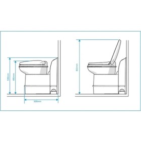 Resim Thetford Kasetli Tuvalet C200 - Cs 