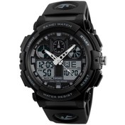 Resim Fosenze Skmeı Erkek Spor Saati Çift Zamanlı Kronometre Alarm 5atm Su Geçirmez Night Vision Çok Renkli 