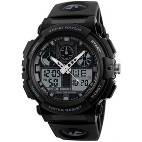 Resim Fosenze Skmeı Erkek Spor Saati Çift Zamanlı Kronometre Alarm 5atm Su Geçirmez Night Vision Çok Renkli 