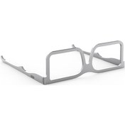 Resim Hangfox Alüminyum Foldable Bilgisayar Tutucu - Taşınabilir Tablet Desteği - Gözlük Desenli Yüksekleyici Gri Standlı 