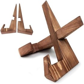 Resim İhvan Online Ahşap Çok Amaçlı Tablet ve Dekoratif Sergileme Standı, Kitap Tutucu Rahle 