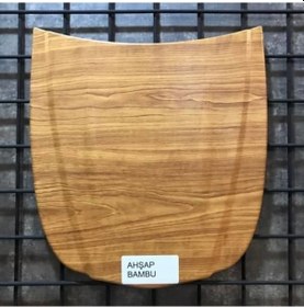 Resim Ahşap Desenli Folyo Bambu Hava Kanallı 