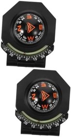 Resim 2 Araç Pusula araç montaj pusulası otomatik pusula araba pusulası Araba navigasyon pusulası Araç dashboard pusulası araba çizgi pusula otomotiv pusulası karın kası Black 