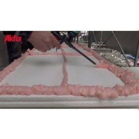 Resim Akfix 960 Yapıştırıcı Pu Köpük Xps Eps Isı Yalıtım Mantolama 