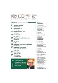 Resim Türk Edebiyatı 598.Sayı Ağustos 2023 