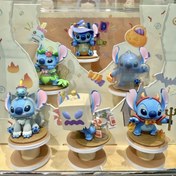 Resim 1 adet Stitch & Lilo Gizem Kutusu PVC Koleksiyonluk Heykel - Klasik Tarz, Canlı Renkler, Masaüstü veya Araba Dekoru, Fanlar için Mükemmel Tatil Hediyesi, Cadılar Bayramı Günü, Masaüstü Gösterisi | Karakter Showpiece | Klasik Tarz 