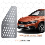 Resim Fiat Egea Cross Krom Ayak Dinlendirme Pedalı - 2020 Ve Üzeri 
