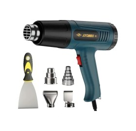 Resim Fochsia Jftooıs Jf-2000a Yeşil Isıtabancası 300-600 C 4 Nozul Boya Sökme Pvc Şrink Ev Dekorasyon 