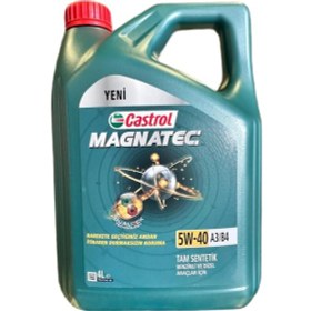Resim Castrol Magnatec 5W-40 A3/B4 Tam Sentetik Motor Yağı 4 L 