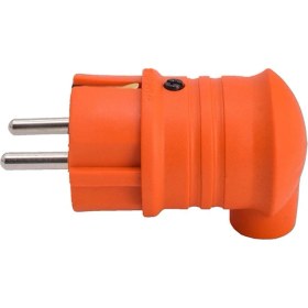 Resim Bylion Monofaze Kauçuk Erkek Eğik Fiş Turuncu 