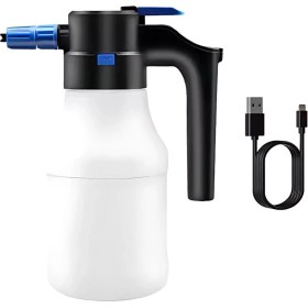 Resim Coofbe 1.5lt Yüksek Basınçlı Şarjlı Tam Otomatik Köpük Makinası Oto Yıkama Pompası Köpük Püskürtücü 
