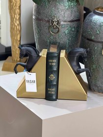 Resim Cavallion At Detaylı Kitap Tutucu 