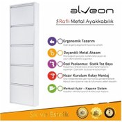Resim Alv-1005 Alveon Metal Ayakkabılık Beyaz 