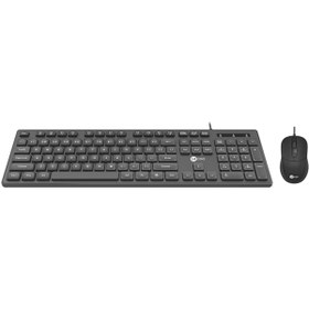 Resim ShopZum LECOO CM102 USB KABLOLU SİYAH Q KLAVYE MOUSE SET 