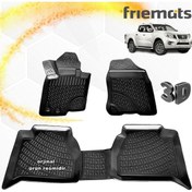 Resim Nissan Navara 3D Paspas Havuzlu Siyah 2014-2020 Arası 4 Prç N11.9920 