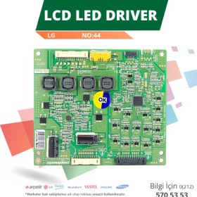 Resim LG LCD LED Driver Lg (6917L-0035A,PPW-LE47VB-O (A) Rev1.0) (No:44) 