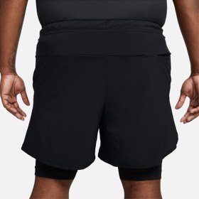 Resim Nike Dri-Fit Unlimited 7" 2-in-1 Versatile Athletic Training Erkek Şort 