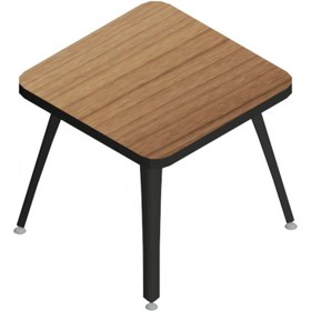 Resim mobilyapratik Dynamic Düz Kenarlı Ofis Orta Sehpa 50x50x45 