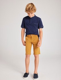 Resim Mayoral Erkek Çocuk Chino Şort Camel - 10 Yaş 