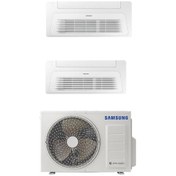 Resim Wind Free Multi 1+2 Sistem (AJ050TXJ2KH/EA) 2x9000 Btu İç 5,2 kw Dış Ünite Samsung