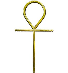 Resim Mısır Haçı Ankh Pirinç Döküm 