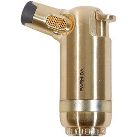 Resim Parmida 3 Torch Pürmüz Gold Masa Tipi Metal Puro Çakmağı 