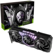 Resim GALAX GeForce RTX 5080 HOF Gaming Black Edition 1-Click OC 16GB GDDR7 256 Bit DLSS 4 Ekran Kartı 