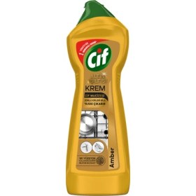 Resim Cif Krem Yüzey Temizleyici Altın Işıltısı Amber Kokulu 750 ml 