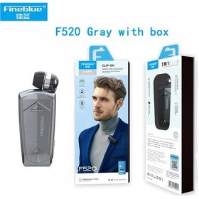 Resim 2022 Fineblue F520 Mini Kablosuz Kulaklık Bluetooth 5.3 Geri Çekilebilir F520 Gray Wıth Box 