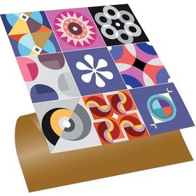 Resim Tink KENDİNDEN YAPIŞKANLI ŞEKER DESENLİ PVC KARO 30X30 CM 