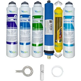 Resim Pemax Water Solutions Kapalı Kasa Su Arıtma Cihazlarına Tak Çevir 6'lı Vontron Mebran Mineral-Tatlandırıcı 