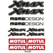 Resim PROMOT Motorsiklet Aksesuar Ekipman Sticker Kask Grenaj Laptop Sticker Seti 0049 