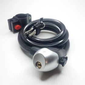 Resim Rectus Bisiklet Kalın Halat Kilit Dolamalı ( Karışık Renk 12 X150 cm ) Rectus 