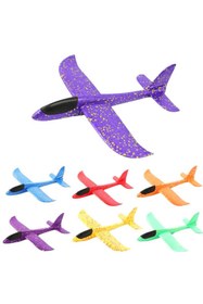 Resim shop Epp Silikonlu Köpük Planörü Uçak Çocuk Eğitici Model Oyuncak Kırmızı 