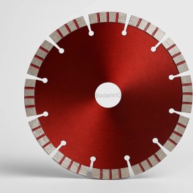 Resim Turbo Kanallı Elmas Kesme Diski Avuç Taşlama Seramik Beton Granit Tuğla Blok Için Uygun 180 mm 18 cm 