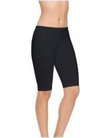 Resim 6'lı Düz Kısa Tayt Siyah Siyah 