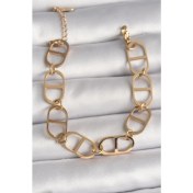 Resim 316L Çelik Gold Renk Kadın Bileklik 
