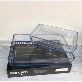 Resim Paşabahçe Dikdörtgen Premium 2 Li Borcam Set Büyük-küçük 075oa 59324-59334 Diğer 