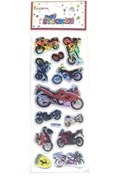 Resim Ticon Sticker 3D Motorsiklet 