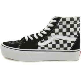 Resim 0A3TKNQXH1-R Vans Ua Sk8-Hi Platform 2.0 Unisex Spor Ayakkabı Siyah 