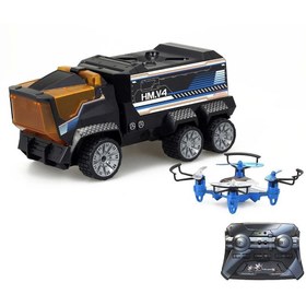 Resim Periyedi Kamyonlu Drone Drone Mission Ikili Kontrol 