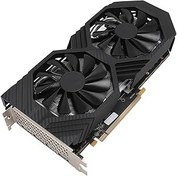 Resim 8GB Grafik Kartı, GDDR5 256BIT GPU, 2 Soğutma Fanı PCIE 3.0 X16 Oyun Kartı, Masaüstü Bilgisayar Grafik Kartı 3 DP, 1 HDMI bağlantı noktası 