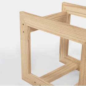 Resim DizyWood Ahşap Masa Üstü Dergilik Plaklık Kitaplık Organizer Gazetelik Düzenleyici 