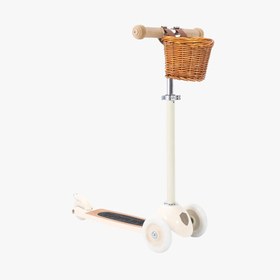 Resim Vintage Çocuk Scooter | Krem 